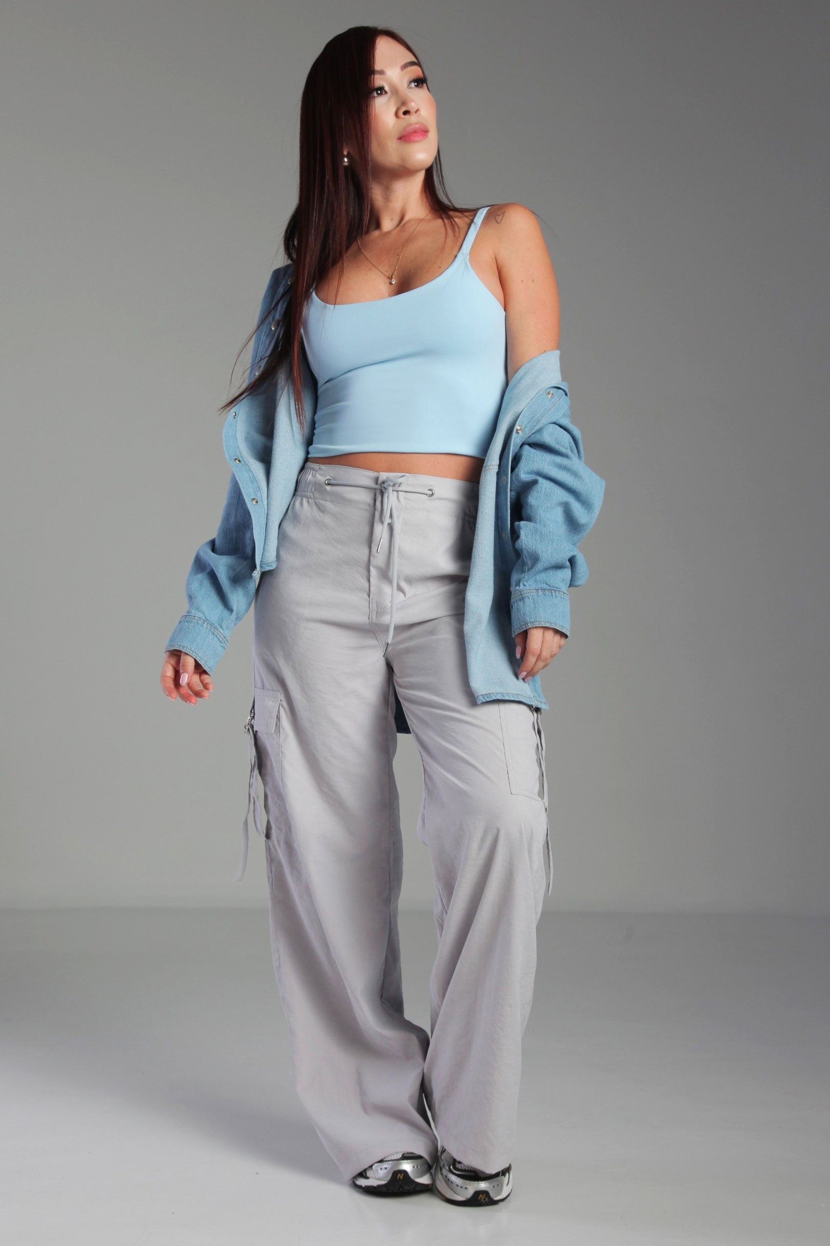 PANTALON PRETINA CON OJALETE FUNCIONAL