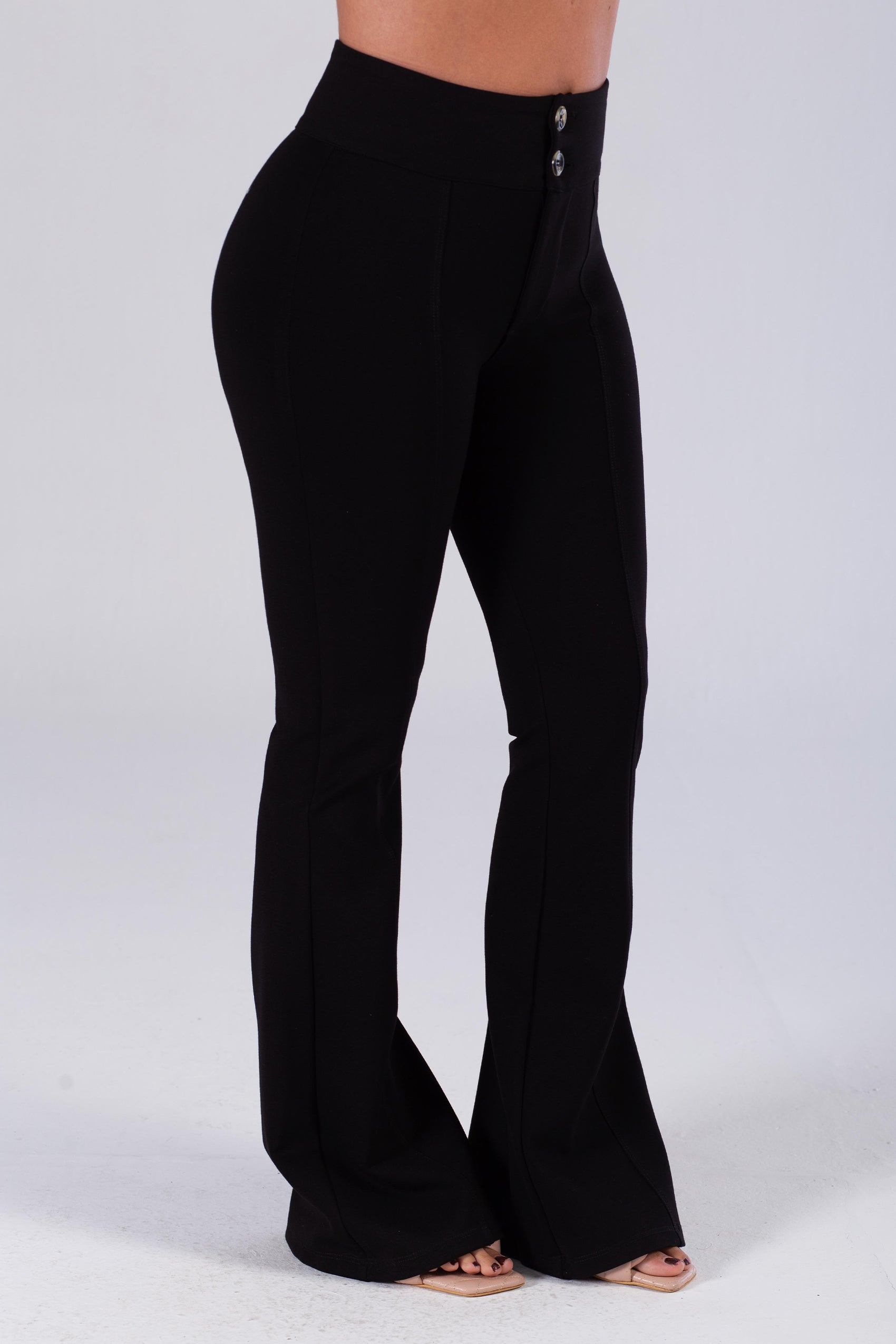 PANTALON BOTA CAMPANA 2 BOTONES