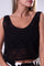 BLUSA EN TELA CROCHET CON TEXTURA, SIN MANGA, SILUETA SEMIAJUSTADA