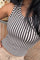 BLUSA BASICA SIN MANGAS EN TELA TIPO TEJIDA