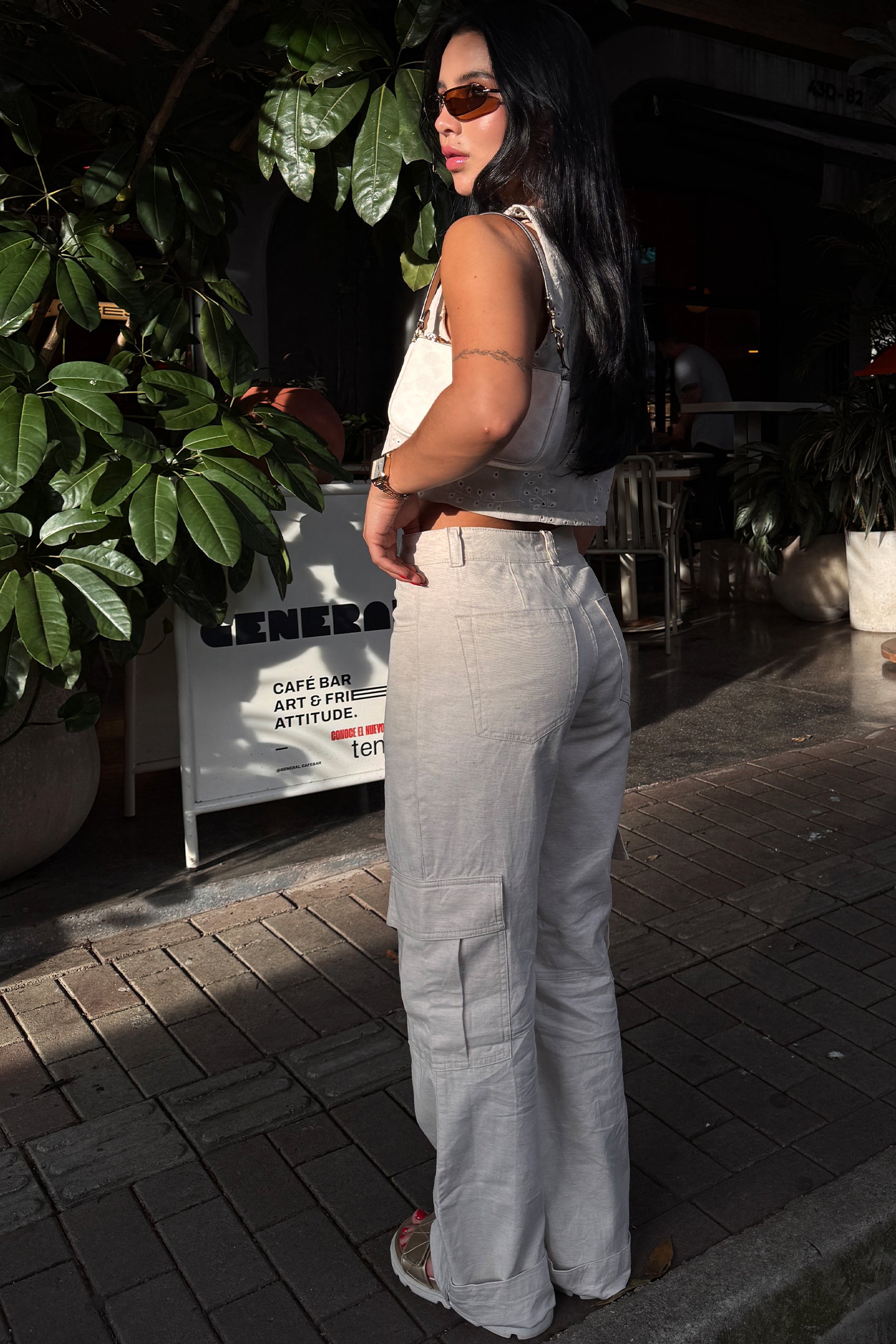PANTALON 5 BOLSILLOS TIPO CARGO