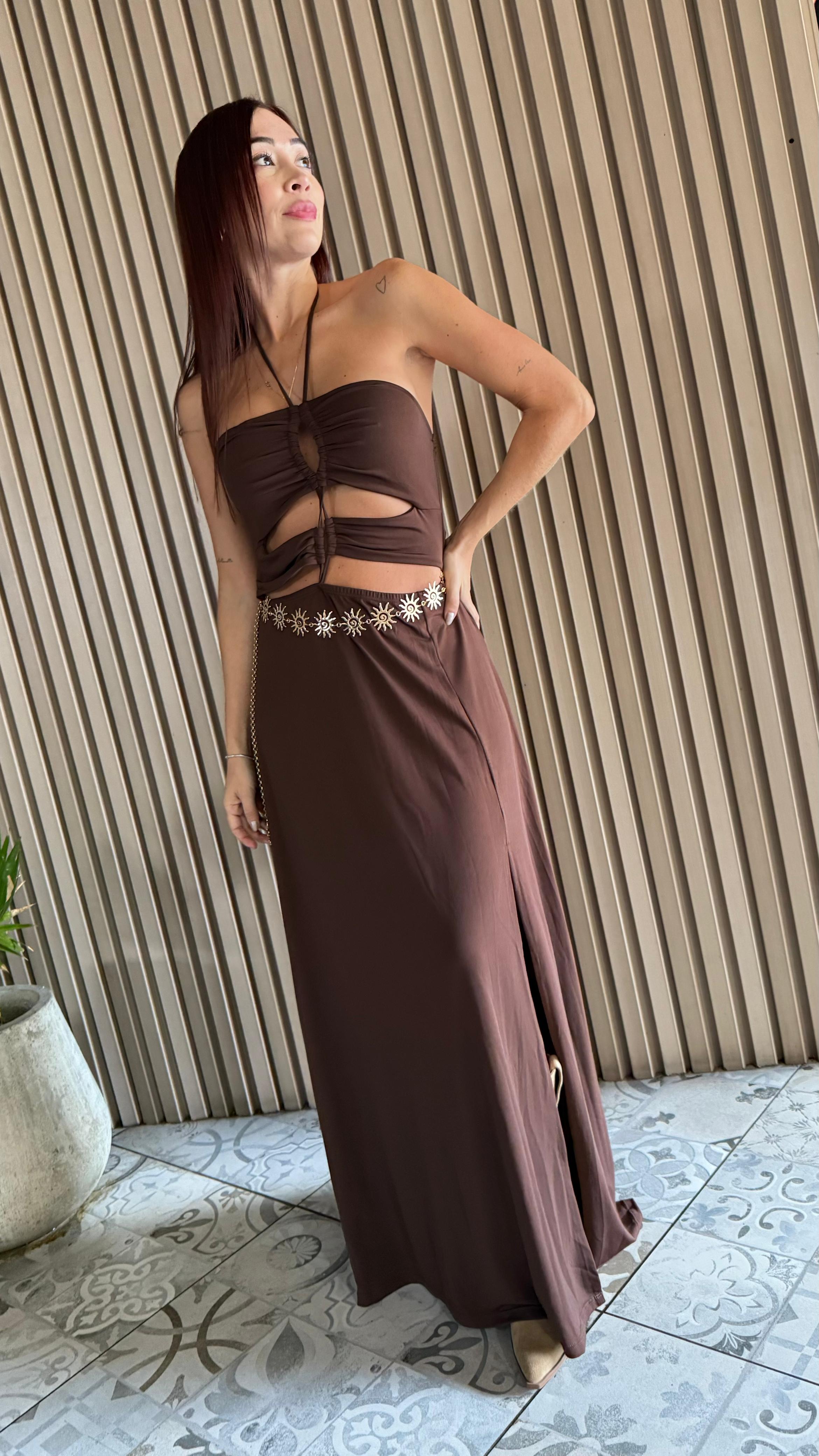 VESTIDO STRAPLESS