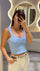 BLUSA SILUETA AJUSTADA CON RECOGIDO FUNCIONAL