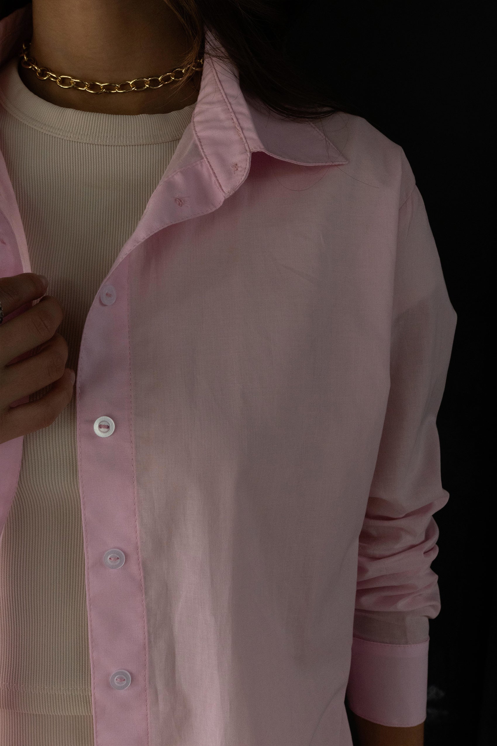 CAMISA  CON BOTONES Y CUELLO