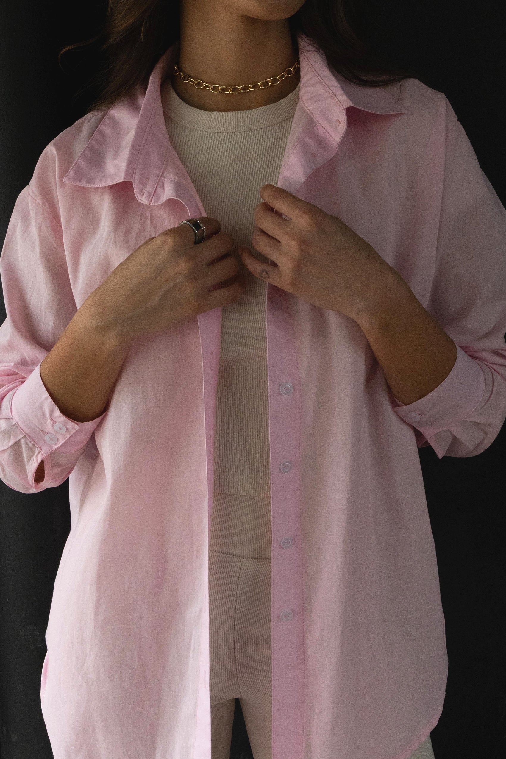 CAMISA  CON BOTONES Y CUELLO