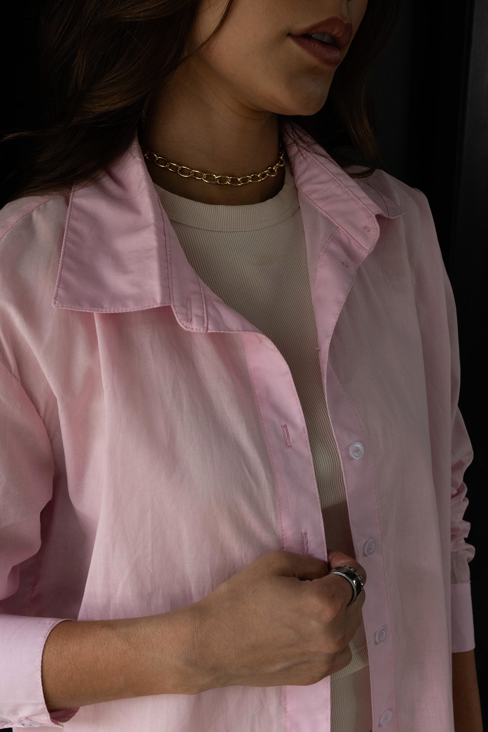 CAMISA  CON BOTONES Y CUELLO
