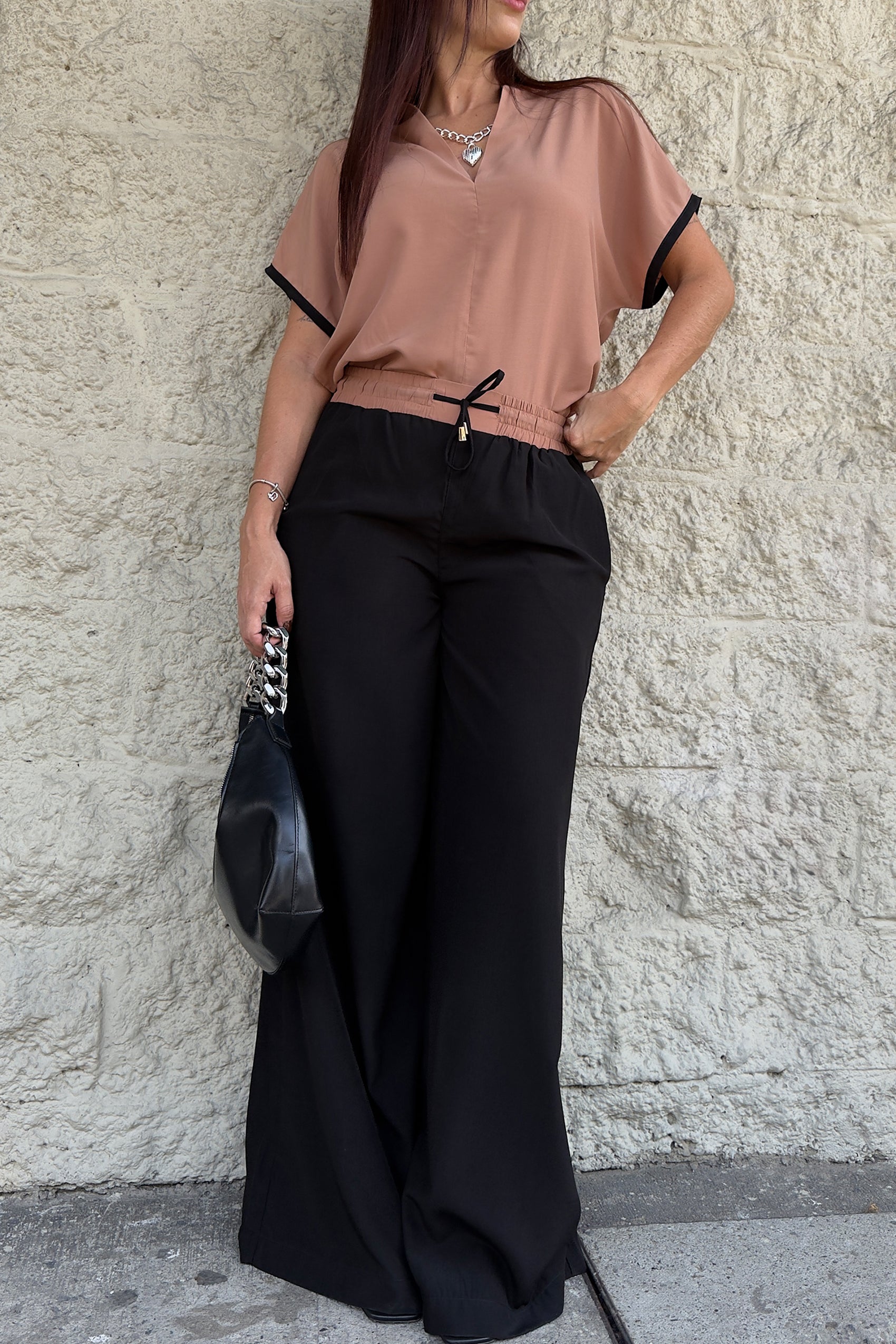 CONJUNTO CON PRETINA Y CORDON